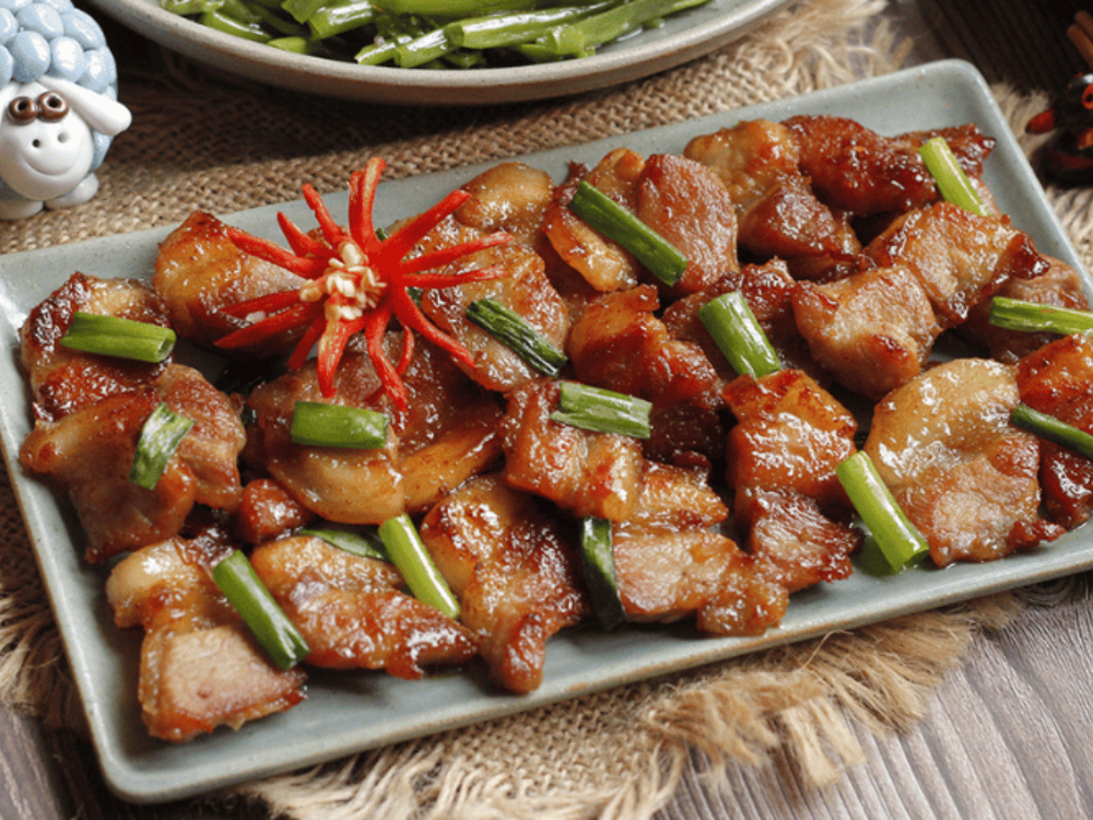 Thịt ba chỉ rim nước mắm