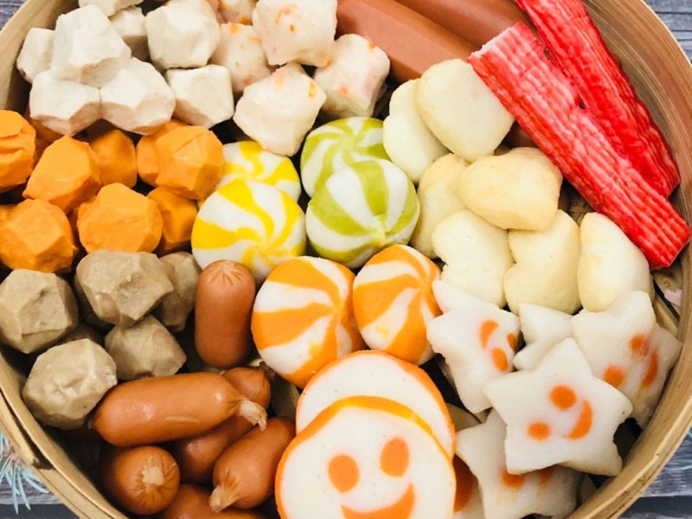 cá viên sốt mắm tỏi