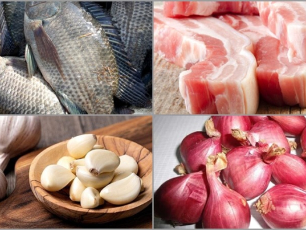 nguyên liệu cá rô khô tộ 