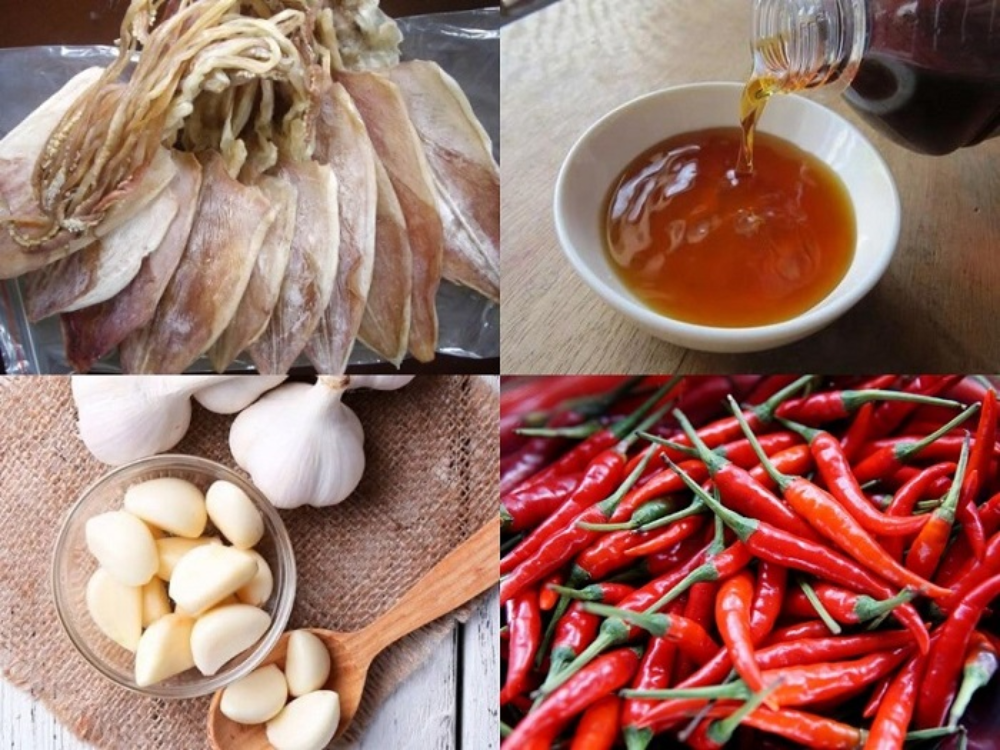 Chuẩn bị nguyên liệu