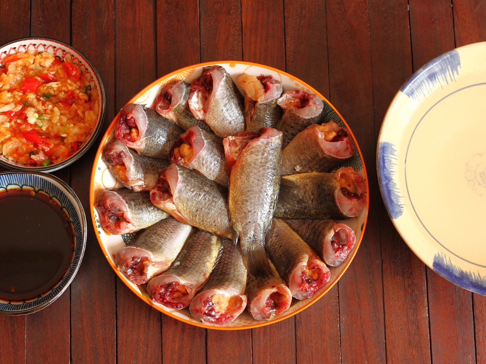 nguyên liệu cá rô kho tộ