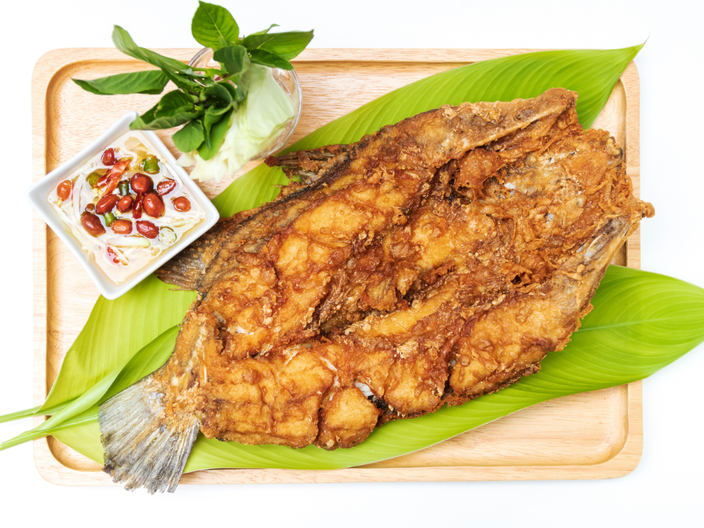 Cá chiên mắm xoài - Nước mắm Hải Hương